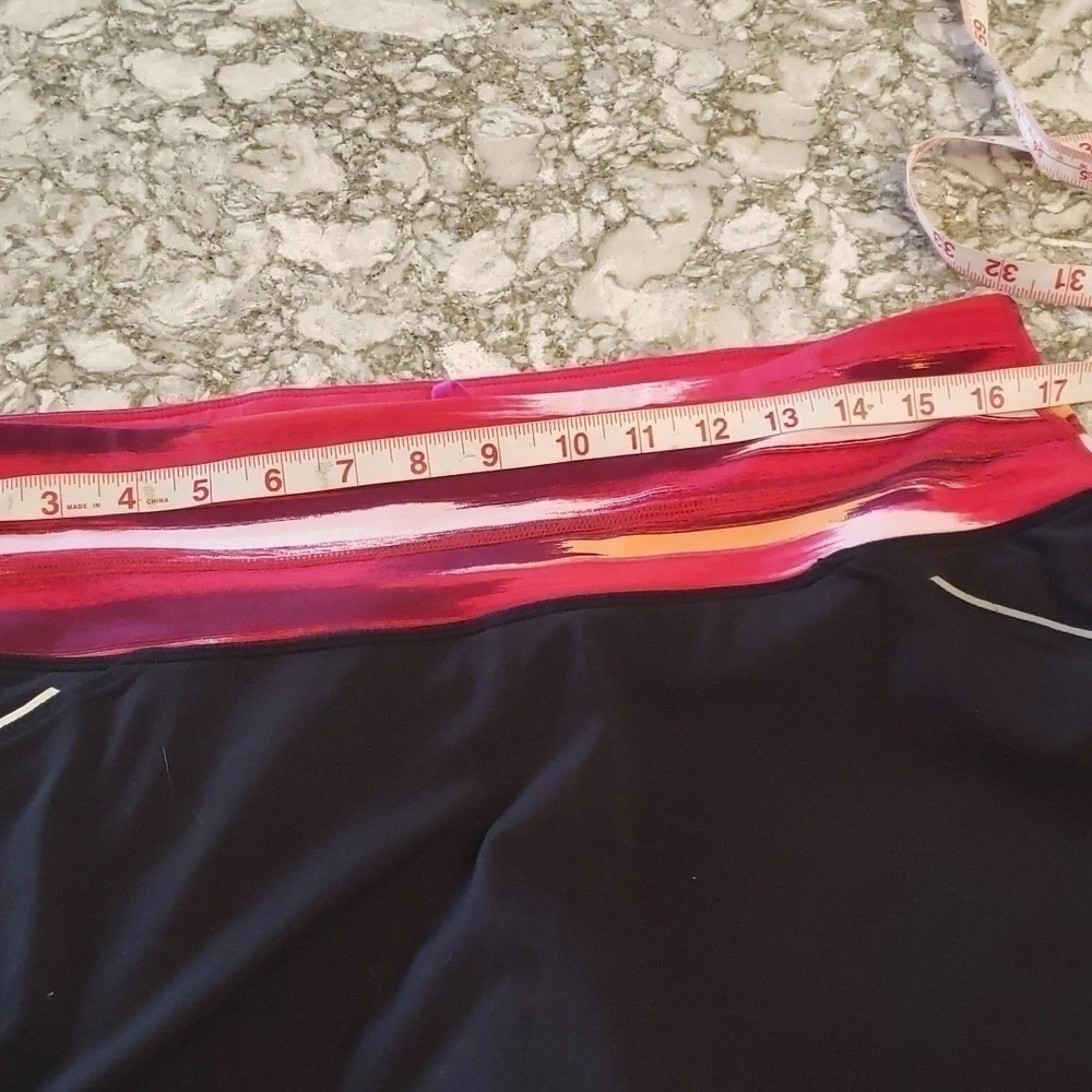 Athleta Grenadine Airbrush relay running skort , short and skirt.